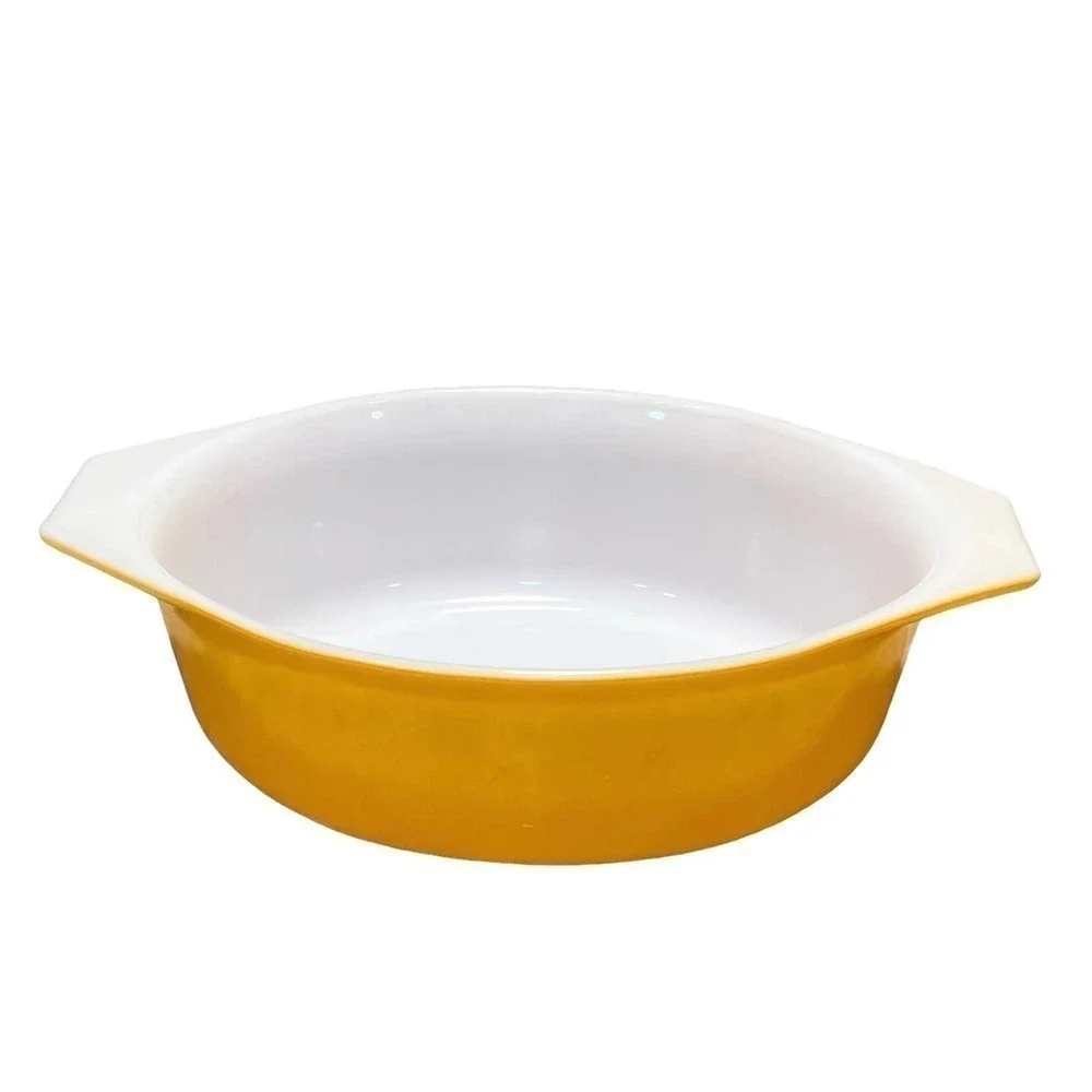 Pyrex 1.5 Quart Orange Ovenware 1960's Oval Dish